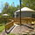A view from northeast. The yurt is handicap accessible!