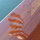 reflection in caprail on fantail