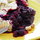 fresh berry pie with homemade ice cream