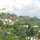 Head on views to Griffith Observatory and Hollywood Hills.  Actual view from window.