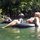 Floating in the creek (we've tyres in the store!)
