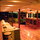 The main salon at night
