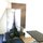 2 rooms with the Eiffel Tower as a separation