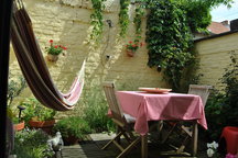 Renovated house with small garden