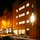 Front view at night