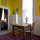 Dining area overlooking garden