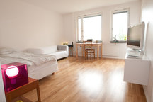 Centrally located bright apartment.