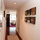 The main hallway from bedrooms to living room.
