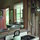 from the screened porch into cabin