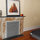 Bedroom also has fireplace !!