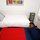 bed pulls out if needed; comfortable for two guests