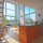 Living room and kitchen Island.