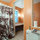 shared bathroom with organic shampoo, conditioner, and soaps