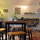 Seating area inside guest house. Can watch tv, have coffee or use the internet here....