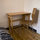 Writing table and chair