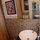 Wide-angle view of renovated bathroom with basin sink and the best water pressure in the world - and a full-size tub/shower.