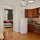 kitchen and living room 