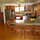 The tropical kitchen is beautiful and comfortable! 