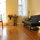 What you dont see is that the couch faces a wall where we project movies