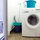 Washer and dryer and toilet