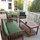 Shared porch in the front.