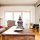 Living area, view to windows