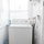 Available washer - dryer in the half bathroom through the visible door in this picture...
