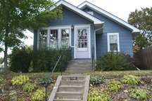 One bedroom in remodeled 1925 home