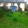looking back at the house from the treed front garden (notice all the bulbs - can't wait till they bloom) taken 16 Feb 12
