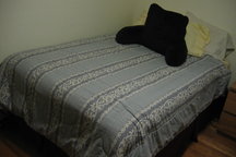 Room in basement or upstairs