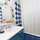 Bathroom with two washbasins