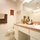 Spacious bathroom with everything you need