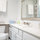 Full bath will all new linens.