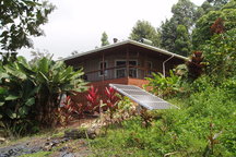 Private hill side ocean view cabin