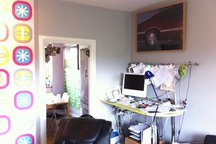 Artistic, sunny penthouse w 2 balc