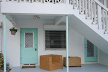 Half Block / Walk to Beach &  Rest.