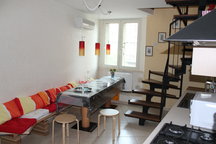 Lovely bi-level loft in Testaccio