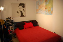 Open bedroom
