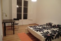 Encantadora habitación grande.