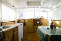Stay onClassic American Motor yacht