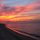 Un-retouched original photo of another incredible sunset on our beach, 50 meters from the house.