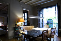 Trendy bohemian double room in Born