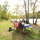 Enjoy a picnic on the river right below the house.