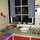 the kitchen