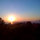 sunset from the terrace