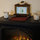 Fireplace in upstairs bedroom