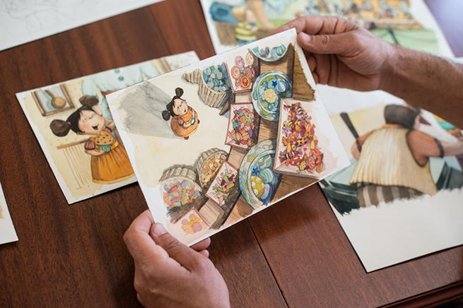 Vividly illustrated by four different artists, Cheska’s book introduces numerical concepts to a young audience in a way that is easily grasped.