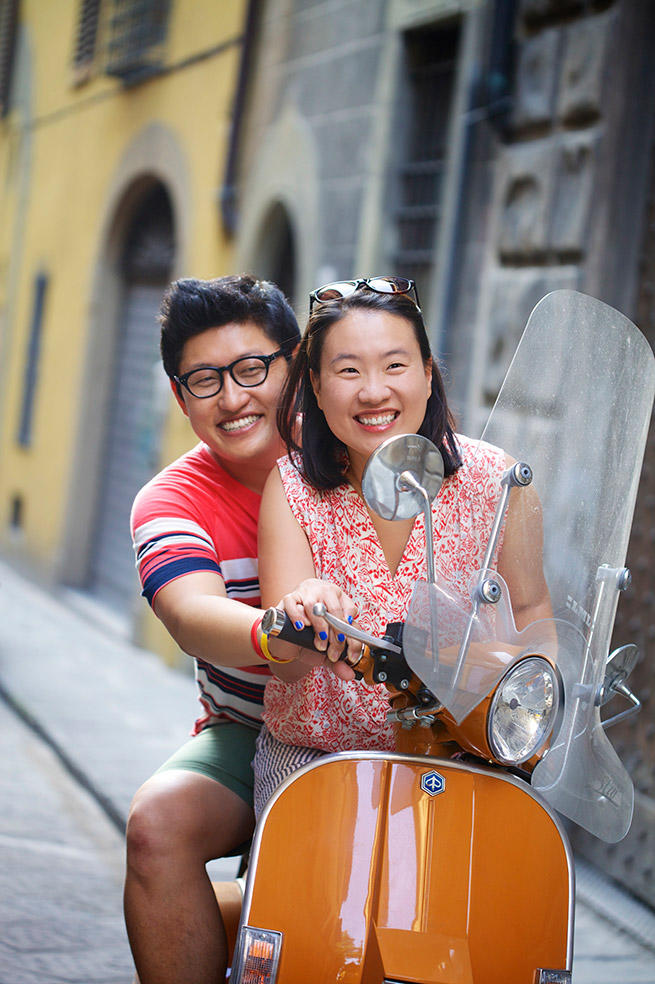 “When most people travel to Florence, they want to see the Duomo, but we’ve been spending most of our time in neighborhoods, living like locals.”