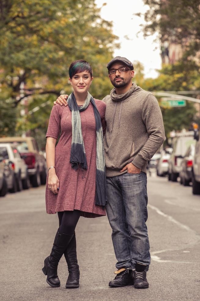 Kimberly and Ray, in their beloved New York City.
