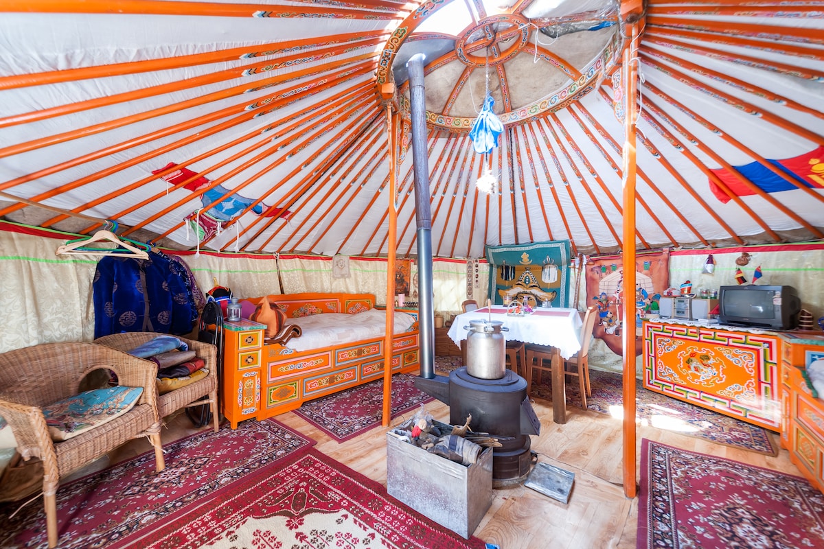 Original Mongolian yurt in Dresden!